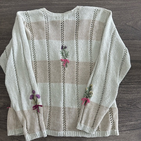 Mandal Bay Pastel Embroidered Cardigan - Picture 2 of 7
